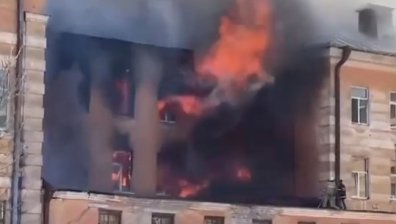 Огнен Ад в Русия - по неофициални данни 20 души са загинали в горящ обект на МО