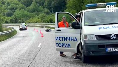Три катастрофи на "Тракия" затрудняват движението в посока Бургас, има загинал