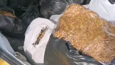 Митничари задържаха 66 кг контрабанден тютюн при проверка на кола