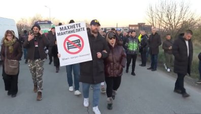 "Мантинелите са излишни, пътят да се разшири": Протест на Околовръстното в Пловдив