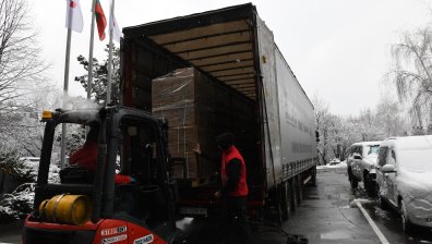 Изпратихме над 45 хил. лекарствени продукта и медицински консумативи към Украйна