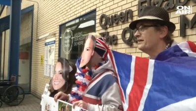 В очакване на третото кралско бебе: Фенове спят на палатки пред "Сейнт Мери"