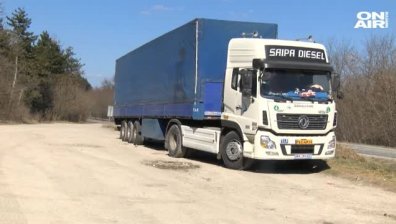 30-годишен шофьор на ТИР пострада при пожар край Килифарево