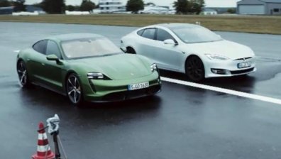 Porsche Taycan vs. Tesla Model S - кой модел е по-добър?