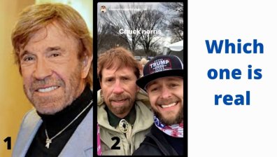 Чък Норис е участвал в щурма на Капитолия?