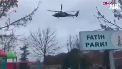 Военен хеликоптер се разби в жилищен квартал в Истанбул