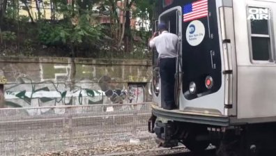Сред пътуващите в метрото в Ню Йорк бяха и... две кози!