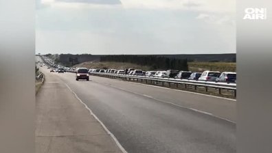 Катастрофа край Карнобат спря движението по АМ "Тракия"