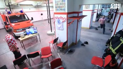 Пожарникарите в Загреб призовават хората да са внимателни, за да могат да гледат мача
