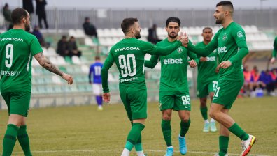"Лудогорец" разгроми "Спартак" (Вн) с 4:0, Спас Делев блесна с 2 гола