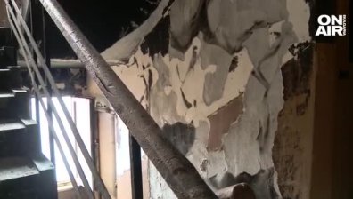 Водно бедствие след огненото: Голям проблем с опожарения блок в Благоевград