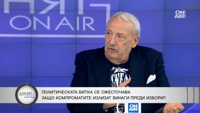 Гарелов: Бурята в момента е признак на пречистване, очаквам изненади на изборите