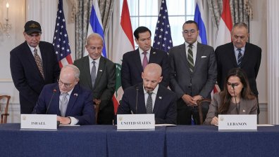 Израел, Ливан и САЩ подписаха споразумение за край на конфликта