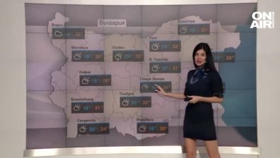 Слънчев четвъртък с високи температури, облачно с превалявания по морето