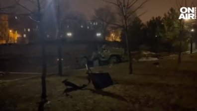 Все повече мирише на война: Взрив и вой на сирени в Донецк