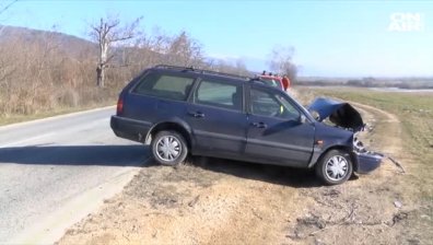 Пиян военен предизвика тежка катрастрофа край Павел баня