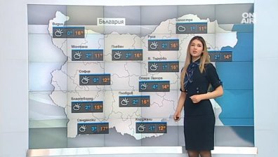 До 16 градуса и слаб вятър през днешния ден