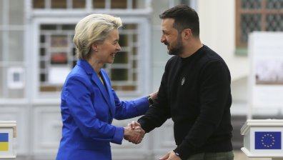 Зеленски след срещата с Фон дер Лайен: Всяка свалена ракета показва, че може да победим агресора