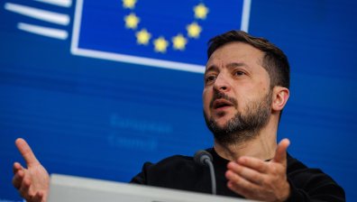 Володимир Зеленски: Украйна е стената, която спира Русия да окупира Европа