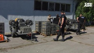Българските доброволни формирования получават дарения от Швейцария