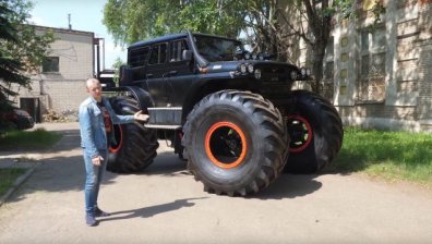 Руски влогъри представиха най-големия и скъп UAZ