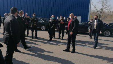 Борисов на границата: Принципът е нашите камиони да минават бързо