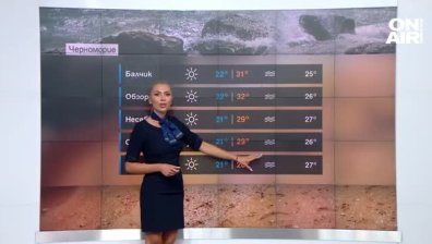 Горещо начало на седмицата с температури до 39 градуса