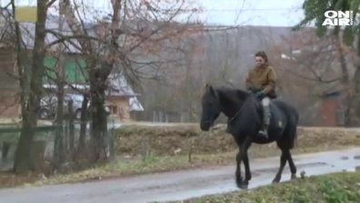 Пощальон на кон в Русия