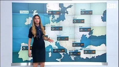 Валежите започват, на някои места - с гръмотевици