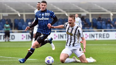 "Ювентус" се срина срещу "Аталанта" и сдаде третото място