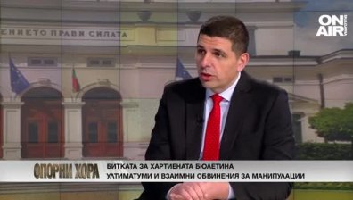 Ивайло Мирчев, ДБ: Няма данни за манипулация на машините