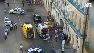 Такси прегази седем души в Москва