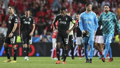 "Ювентус" отпадна от ШЛ след загуба с 3:4 от "Бенфика" в Лисабон