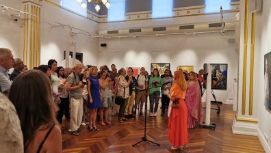 Български художници и скулптори представят свои творби, вдъхновени от Махатма Ганди 