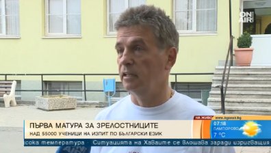 Видеонаблюдение, квестори, модули, стрес... това са Матури 2018 г.