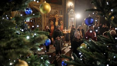 За първи път от 106 години Украйна посрещна Коледа на 25 декември