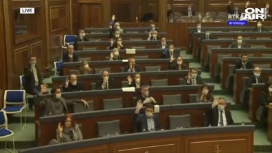 Правителството на Косово падна след вот на недоверие