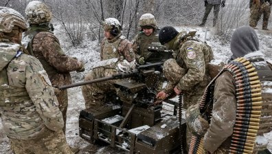 Зимата в Украйна прави ситуацията на фронта все по-тежка (СНИМКИ)