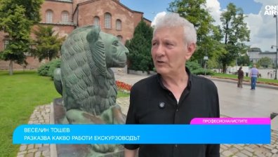 Работата на екскурзовода: Между сградите, проблемите на чужденците и снимките