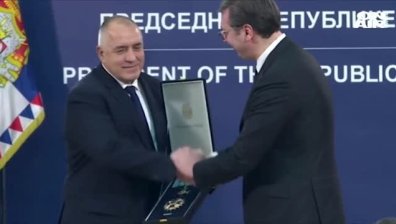 Бойко Борисов получи "Орденът на Република Сърбия"
