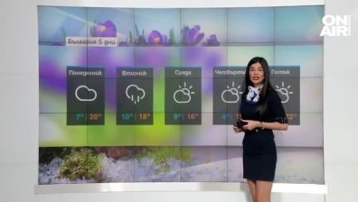 Седмицата започва с динамично време и високи градуси