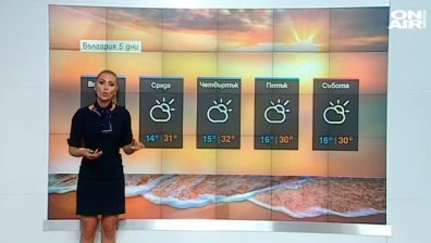 Предстоят ни слънчеви дни с високи максимални температури