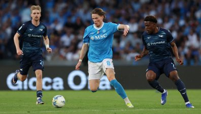 "Лацио" отказа "Наполи" от Скудетото след победа с 2:0 като гост