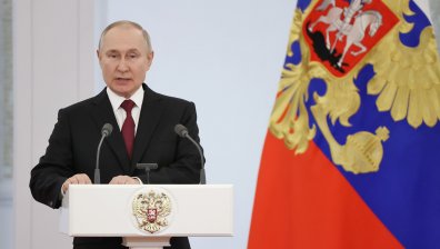 Путин от Кремъл към войниците в Украйна: Искам да почувствате топлината на сърцата ни