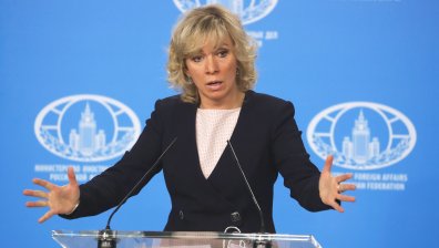 Захарова: Над 12 тона радиоактивни отпадъци могат да попаднат в река Днепър