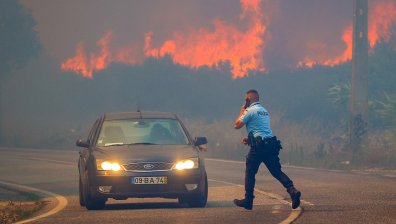 Португалия, Гърция и РСМ също се борят с пожари (СНИМКИ)