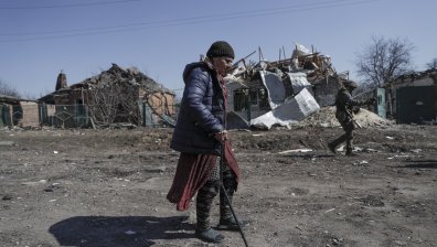 Фон дер Лайен се среща със Зеленски в Киев, в Бородянка било по-зле от Буча