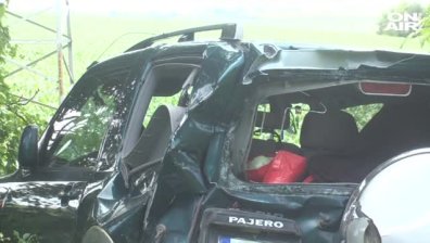 Тежка катастрофа на пътя Русе - Бяла - автобус се вряза в две коли
