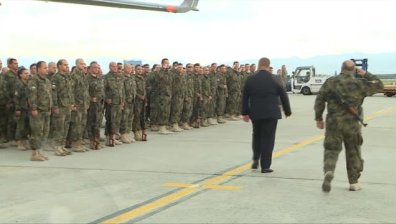 35-ят български контингент в Афганистан се прибра на родна земя