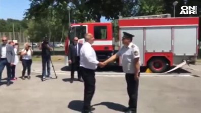 Борисов посети военноморското учение "Бриз 2019"